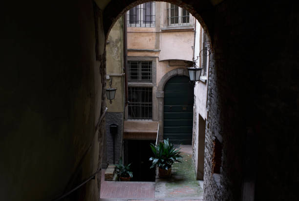istock Street of Bergamo 917309996