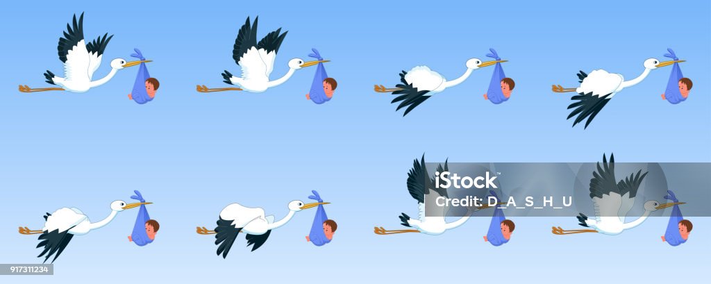 Storks With Baby Flying Animation Stock Illustration - Download Image Now - Stork, Baby - Human Age, Child - iStock Storks With Baby Flying Animation Stock Illustration - Download Image Now - Stork, Baby - Human Age, Child - iStock