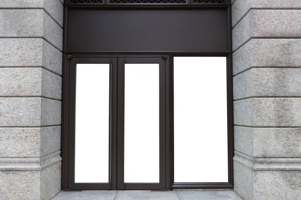 istock Shop Boutique Store Front with Big Window and Place for Name 917311284