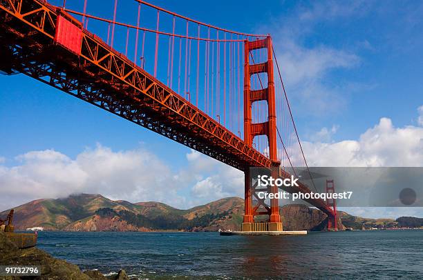 Golden Gate Bridge Stock Photo - Download Image Now - Architecture, California, City