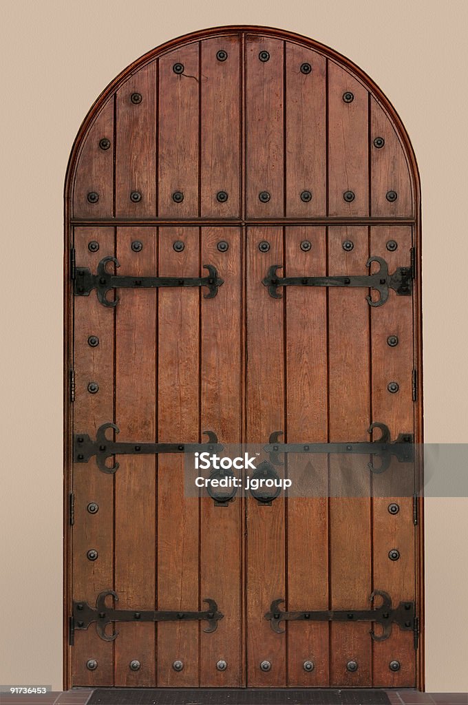 Porta Medieval - Royalty-free Porta Foto de stock