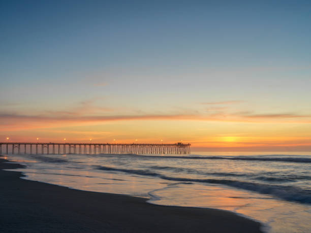 Kure Beach Fishing Pier at Sunrise