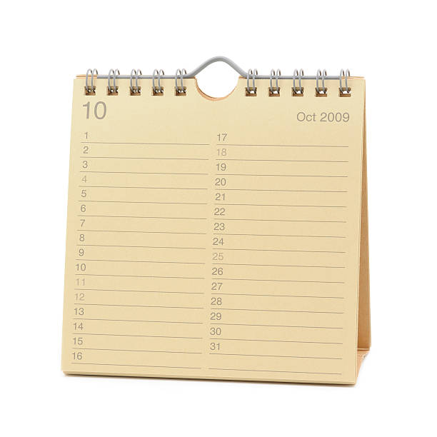 Calendar October 2009 Stock Photo - Download Image Now - 2009, Calendar ...