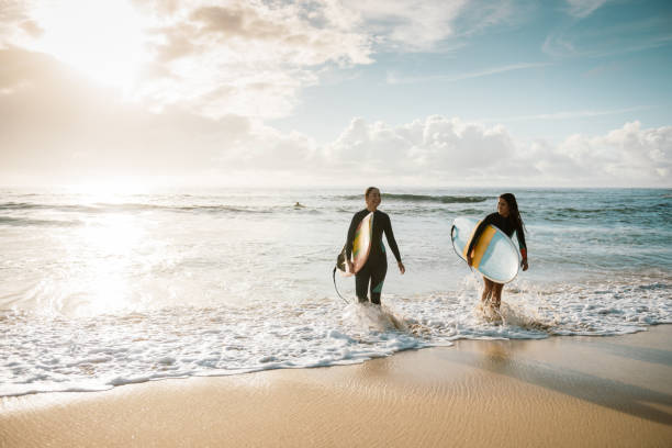istock Surfing in early morning 917378714
