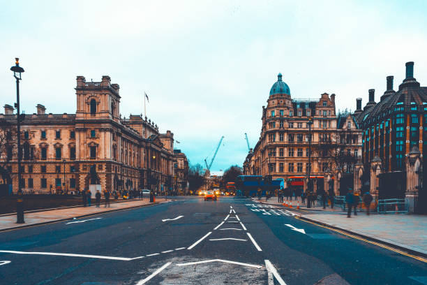 istock street in westminster, london 917384488