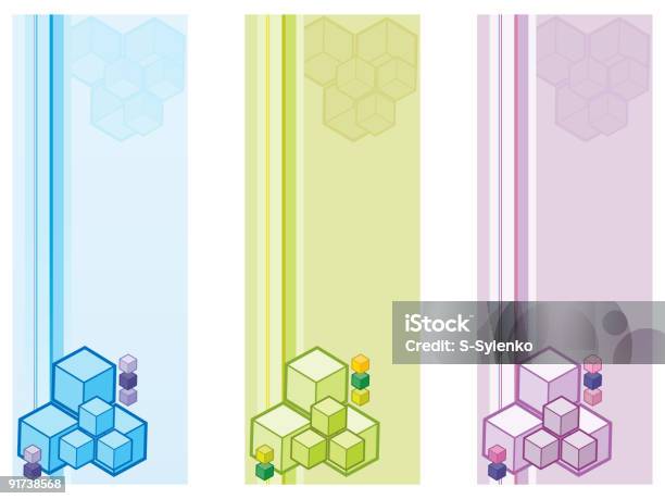 Вектор Кубики — стоковая векторная графика и другие изображения на тему Абстрактный - Абстрактный, Без людей, Горизонтальный