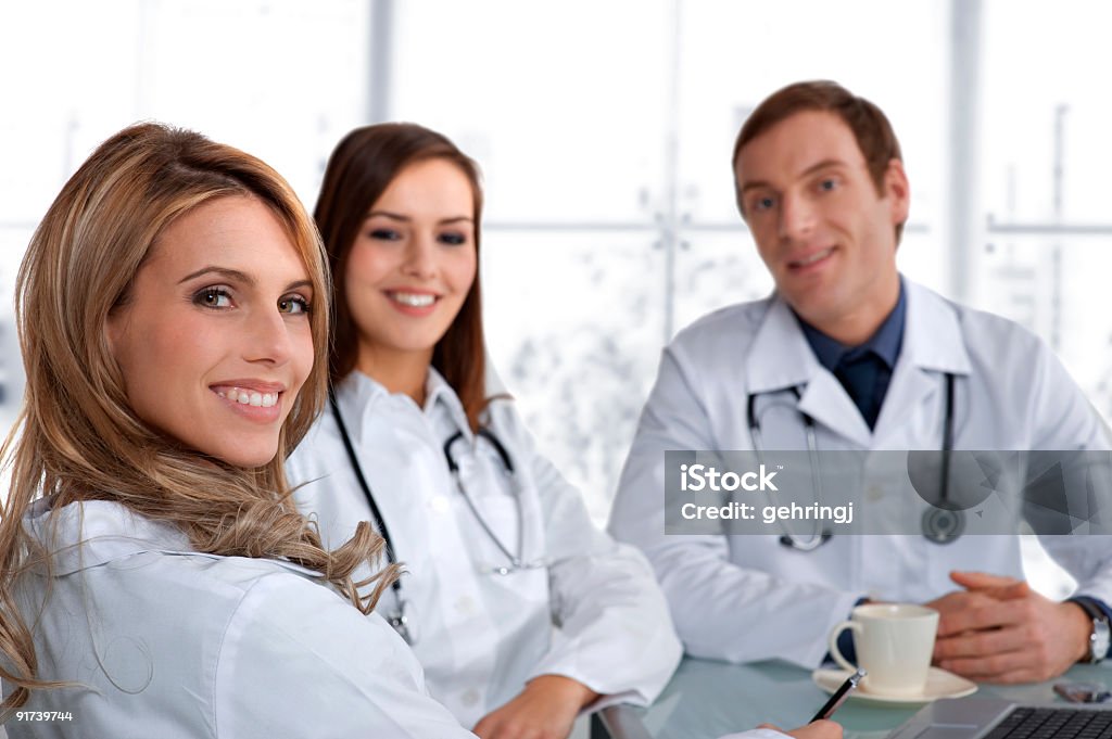Médicos - Royalty-free 20-29 Anos Foto de stock