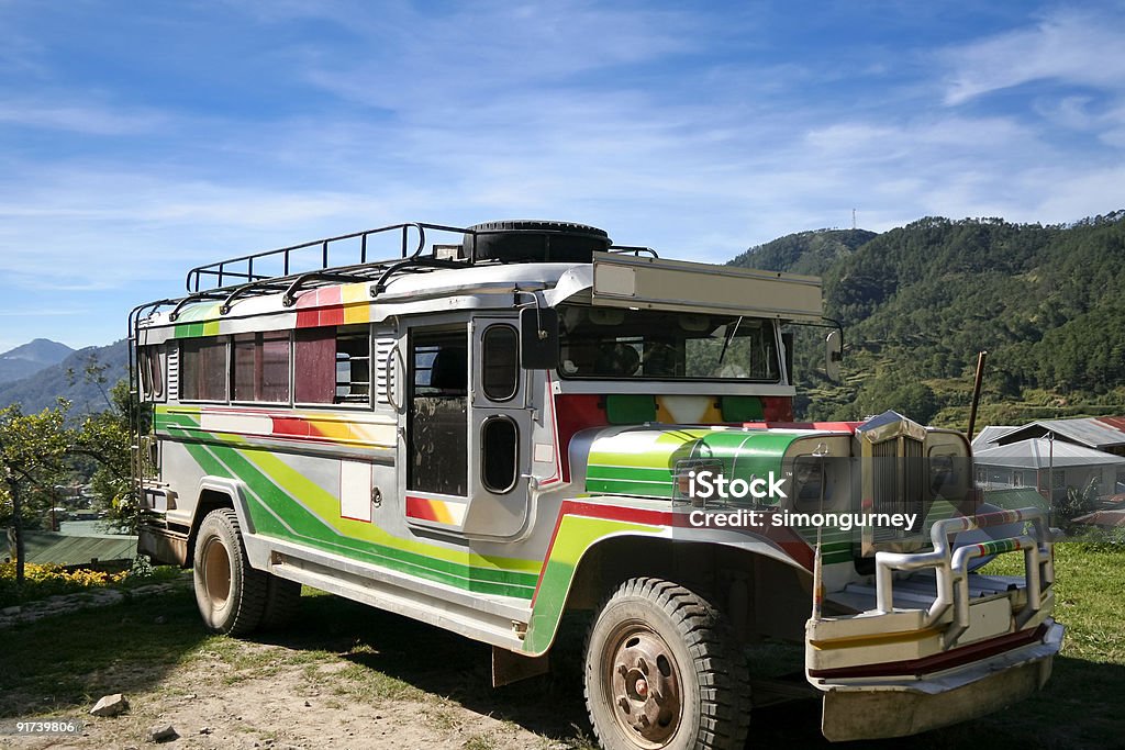 traditional rural passenger jeepney philippines  Jeepney Stock Photo