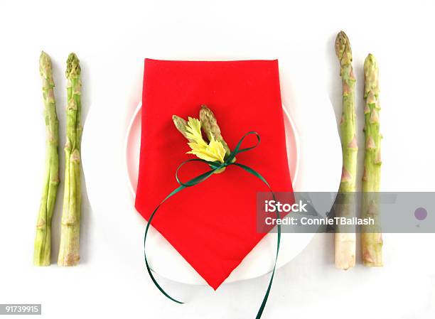 Photo libre de droit de Asperges Cadre De Noël banque d'images et plus d'images libres de droit de Aliment - Aliment, Arranger, Asperge