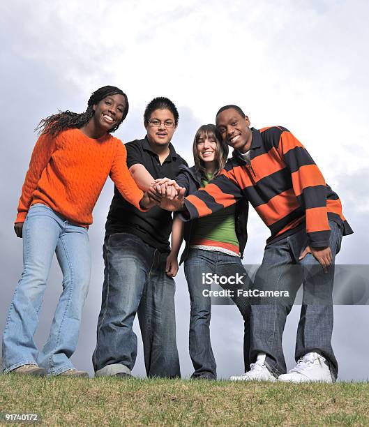 Tamwork Foto de stock y más banco de imágenes de Asociación juvenil - Asociación juvenil, Grupo multiétnico, Africano-americano