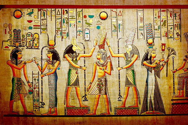 Papyrus  ancient egyptian culture stock pictures, royalty-free photos & images