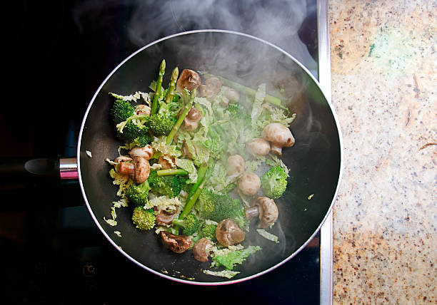 Stir fry verdure - foto stock