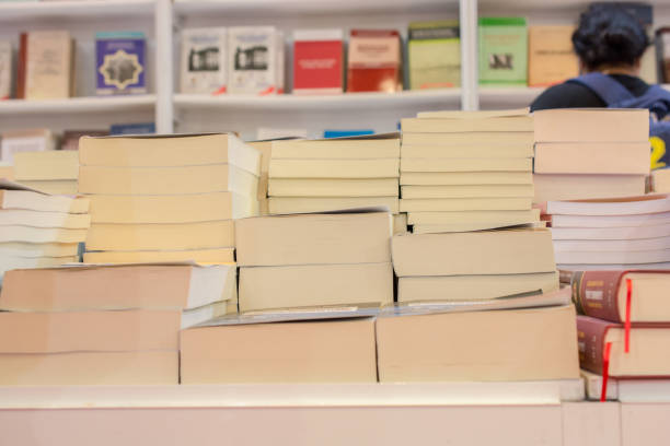 istock Stack of books as  Education and  business concept 917417522