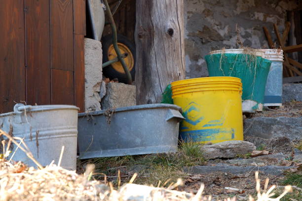 istock row of buckets 917420626