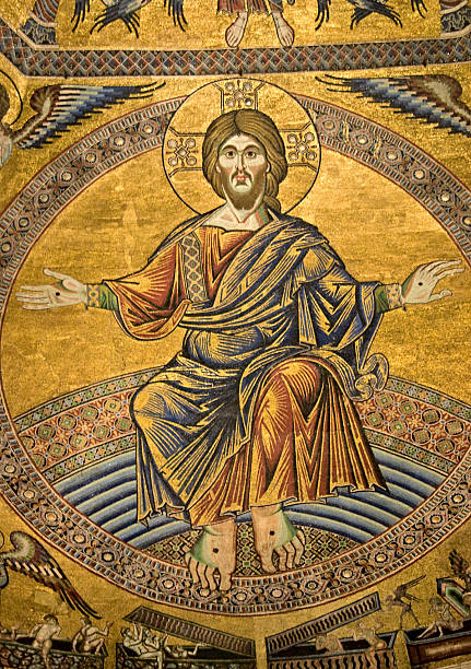istock Mosaic Image of Jesus Christ 91742601