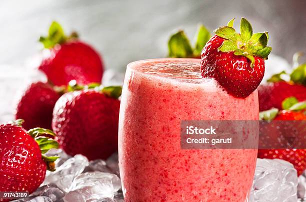 Strawberries Stock Photo - Download Image Now - Color Image, Dessert - Sweet Food, Drink