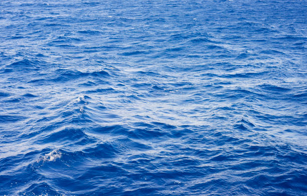 istock Water surface. Sea surface. Water background. Blue water surface. Abstract rich aqua colors. (selective focus) 917437658