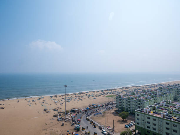 istock Marina beach in Chennai City, 917441618