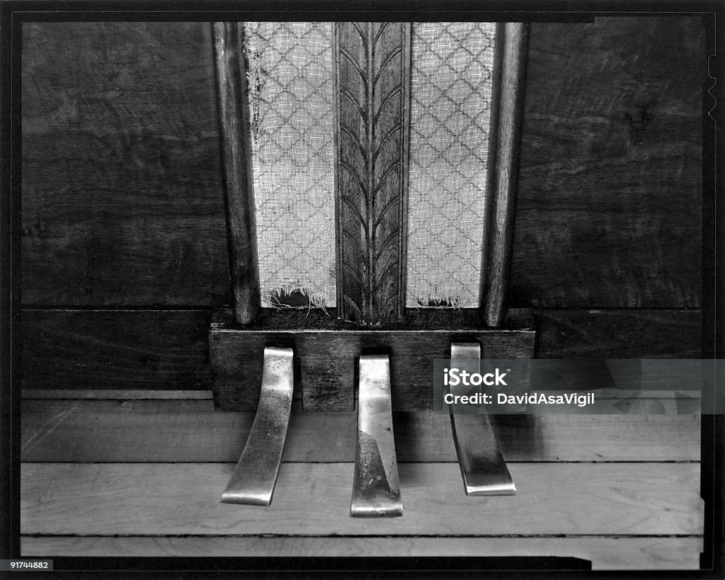 Piano Pedals - Lizenzfrei Alt Stock-Foto