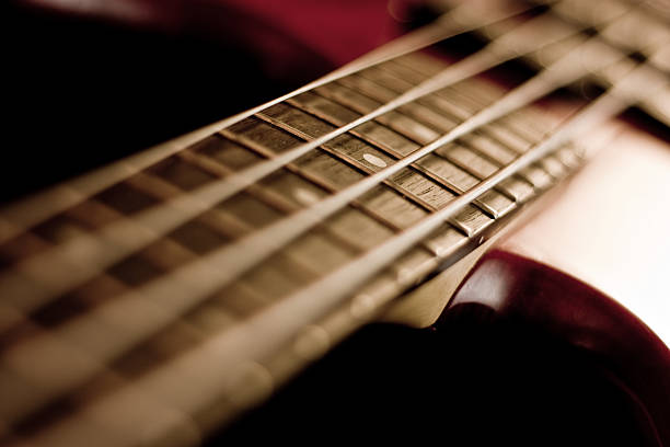 istock Electric guitar with depth of field 91744921