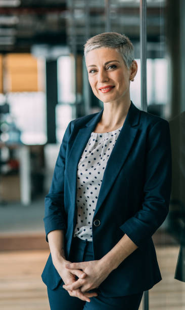 istock Modern successful businesswoman 917450472