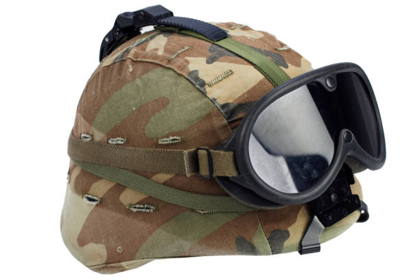 istock us army kevlar helmet with night vision mount isolated on white 917451546