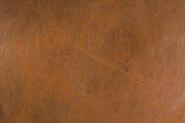 istock Old metal texture - copper close-up. Background 917451794