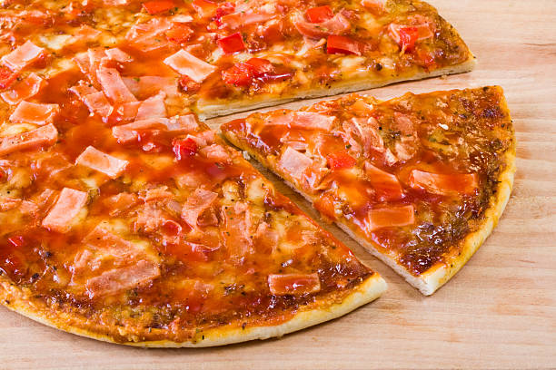 Delicious traditional pizza
