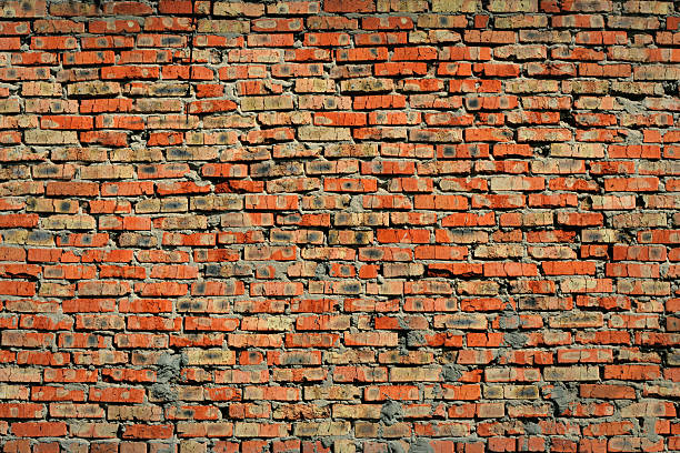 Old bricks wall stock photo