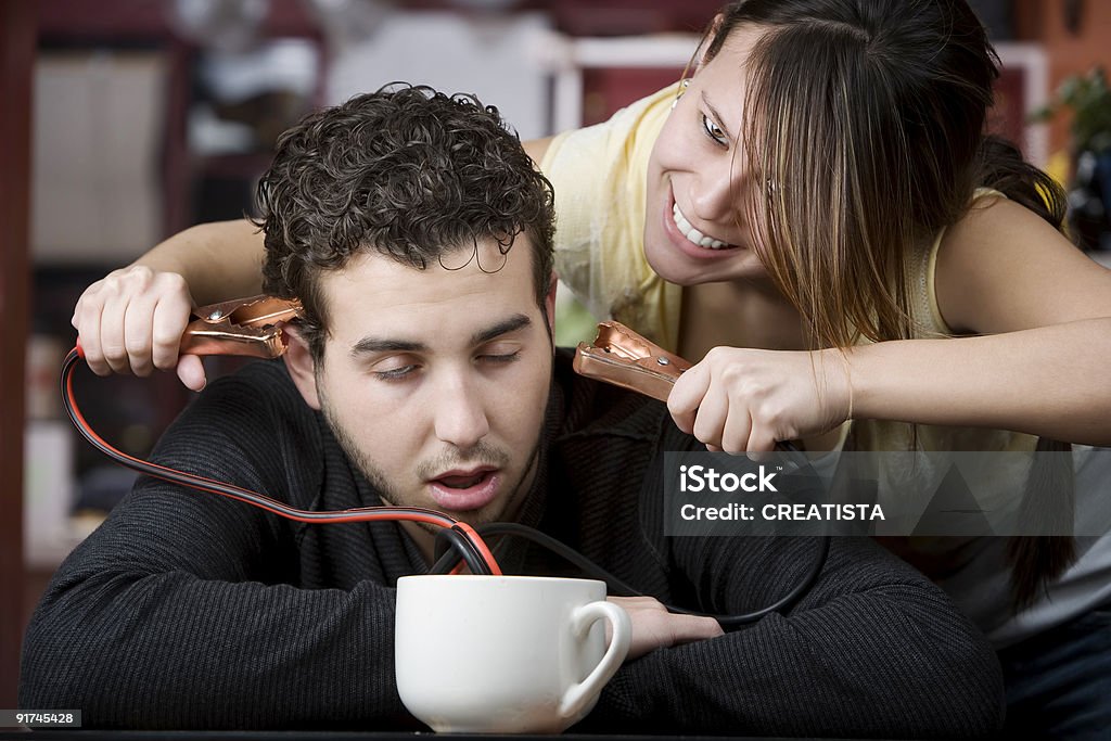 Kaffee und farbenfrohen - Lizenzfrei Alkoholfreies Getränk Stock-Foto