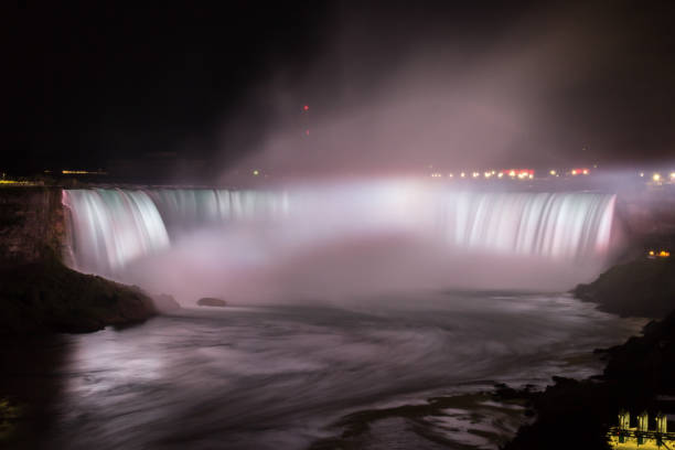 istock Niagara Falls at night in Ontario (Canada) 917454740