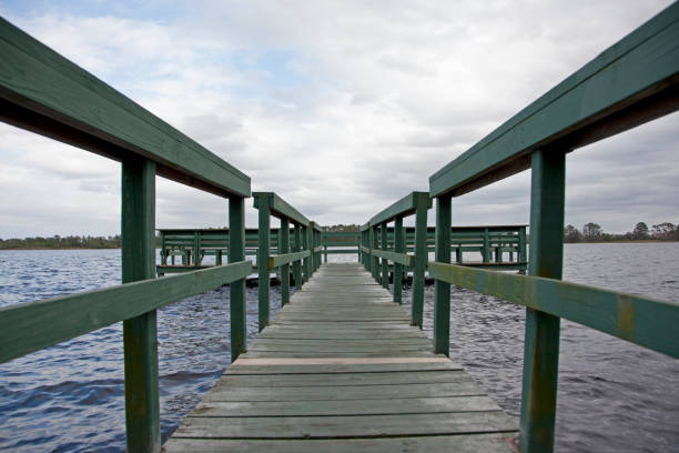 istock wharf at Old Lake Davenport 917455182
