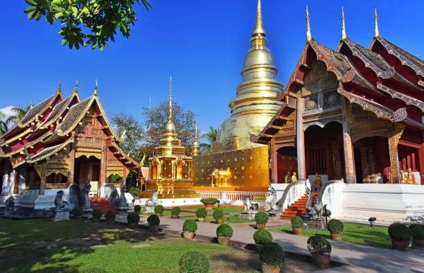 istock Wat Phra Singh, a Buddhist temple in Chiang Mai, Thailand 917458546