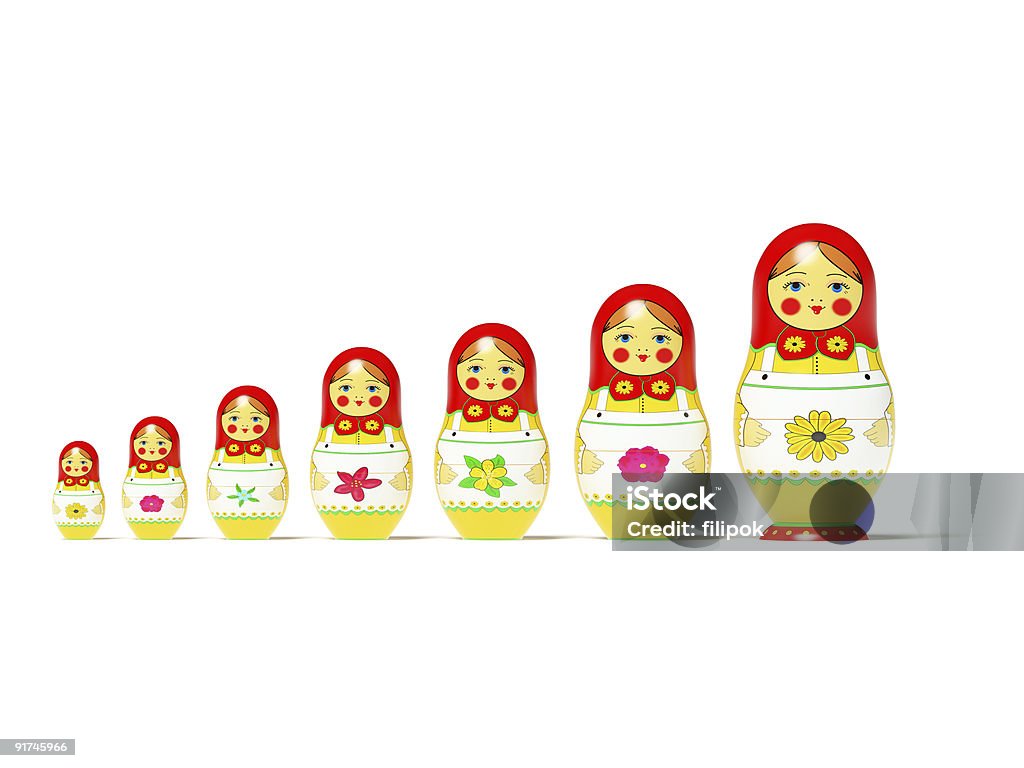 Bonecas russas - Foto de stock de Estúdio de Desenho Gráfico royalty-free