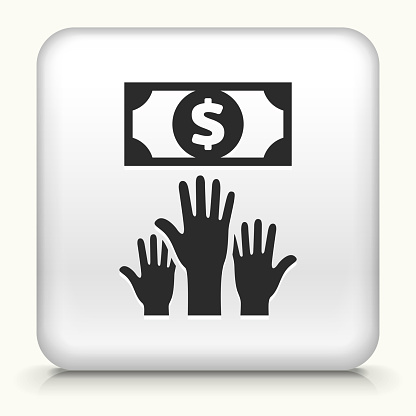 istock Human Hands Try To Touch Money. 917462542