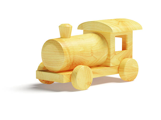 istock Wooden Toy Train 91746300