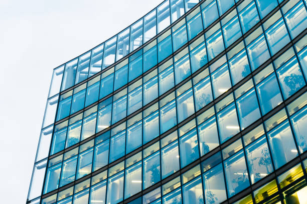 istock modern glass office building at potsdamer platz 917465386