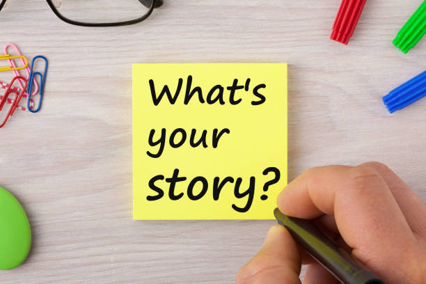 istock What's your story concept 917474832