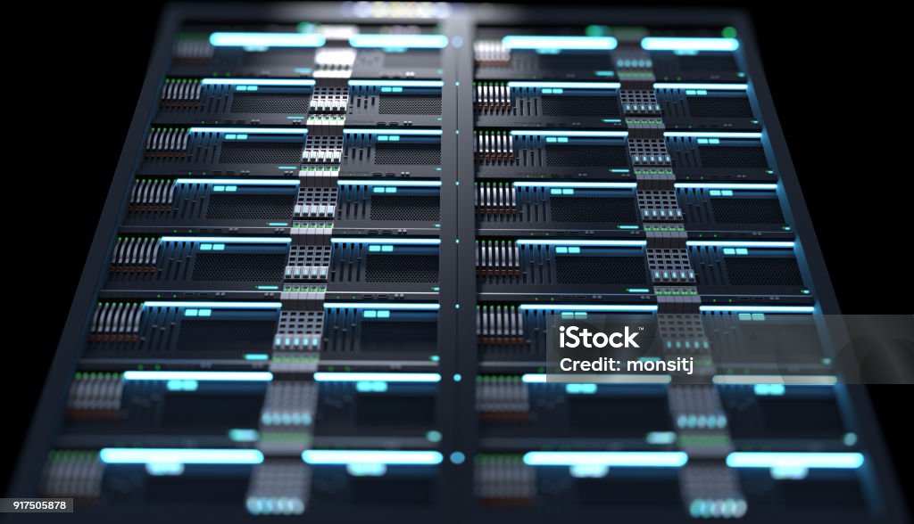rak server komputer super di pusat data. Ilustrasi 3d - Bebas Royalti Alat telekomunikasi Foto Stok rak server komputer super di pusat data. Ilustrasi 3d - Bebas Royalti Alat telekomunikasi Foto Stok