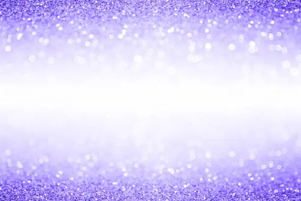Photo of Lavender Purple Glitter Sparkle Banner Backdrop Border