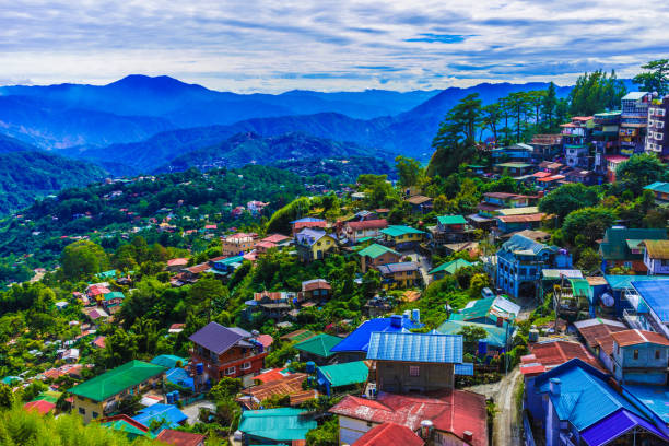istock Mountains of Baguio City, Philippines 917512366