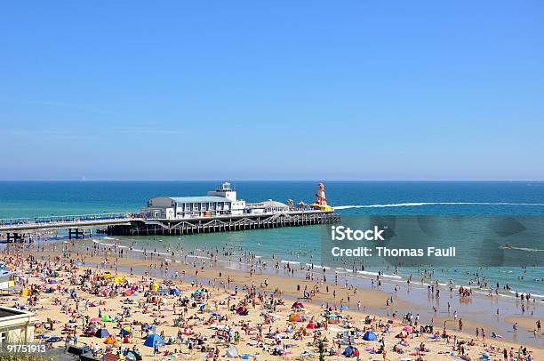 Bournemouth Pier Stock Photo - Download Image Now - Bournemouth - England, Beach, UK