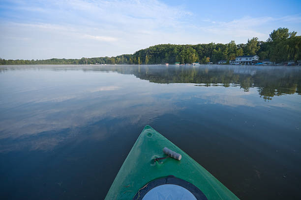 istock Peaceful Kayak Ride on the Lake 91751929