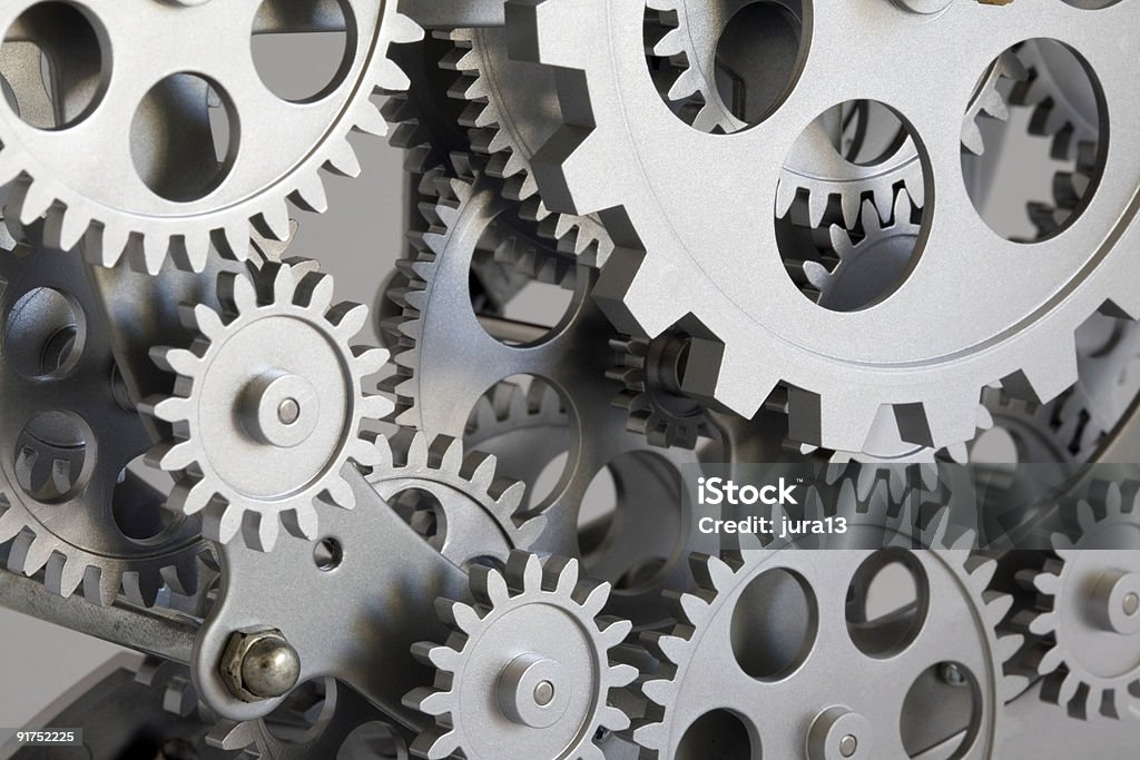 Part of gears.  Abstract Stock Photo