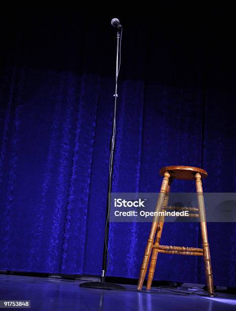 Before The Show Stock Photo - Download Image Now - Comedian, Stage - Performance Space, Humor