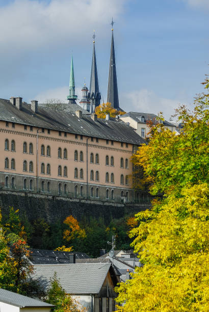 istock Luxembourg city cityscape 917538730