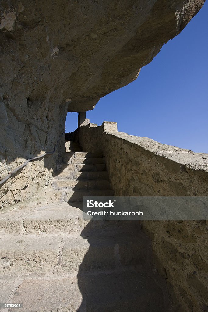Escadas no Penhasco - Royalty-free Abadia Foto de stock