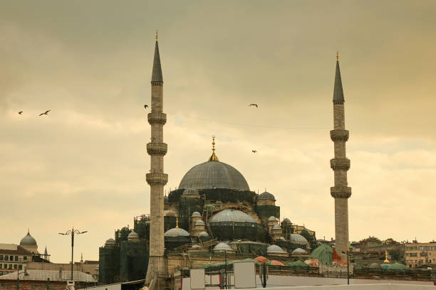 istock Blue mosque in Istanbul Turkey - architecture religion 917561788