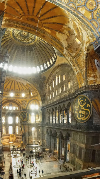 istock interior of the mosque Hagia Sofia 917561936