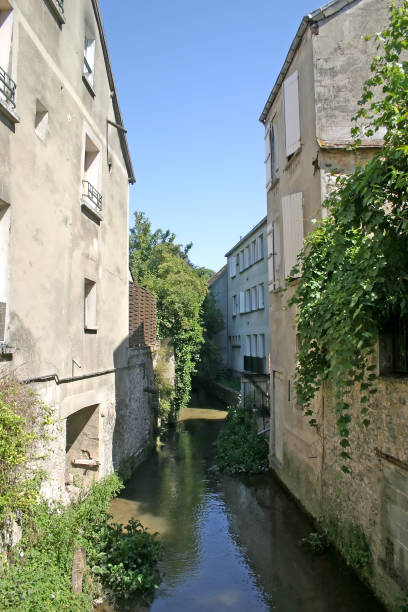 istock Stream in French Town 91757778